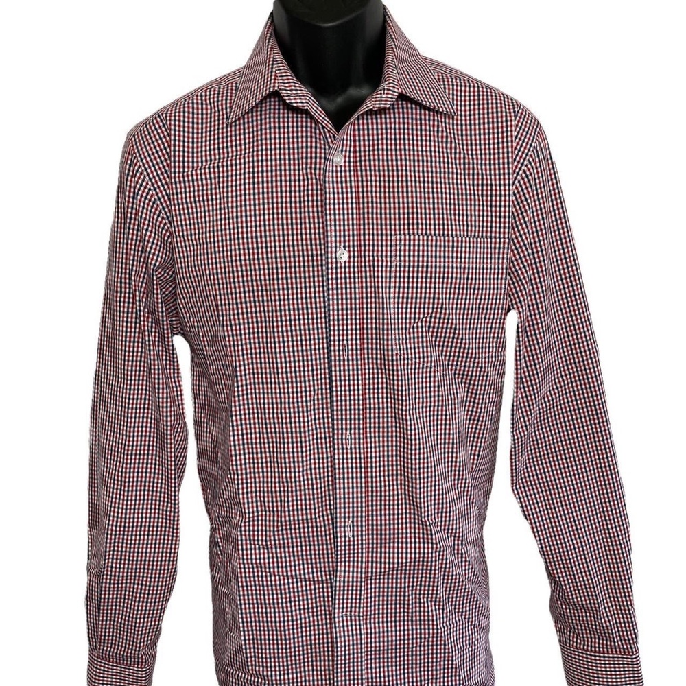 Red Button Up Shirt